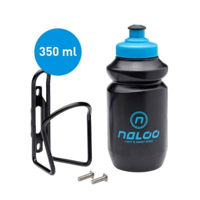 Naloo Set Trinkflasche 350ml Halter 1000px