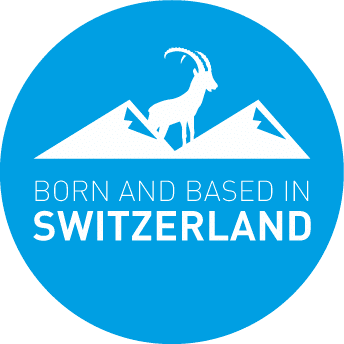 Marke für gegründet und entwickelt in der Schweiz